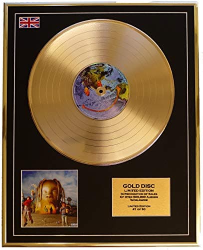Image of TRAVIS SCOTT /Cd Gold Disc Record Limited Edition/ ASTROWORLD