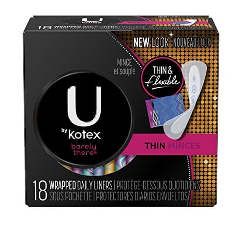 Image of U by Kotex Barely There Liners, Light Absorbency, Unscented