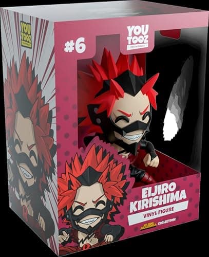 Image of Youtooz My Hero Academia Eijiro Kirishima 4.2" Vinyl Figure, Collectible Eijiro Kirishima from My Hero Academia