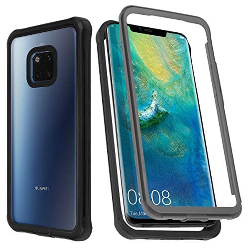 Image of AICase Huawei Mate 20 Pro 360 Case, Military Grade Full Protection Shockproof Case with Built-in Screen Protector for Huawei Mate 20 Pro