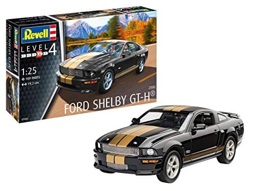 Image of Revell RV07665 07665 7665 1:25 Shelby GT-H (2006) Plastic Model Kit, Various, 1/25