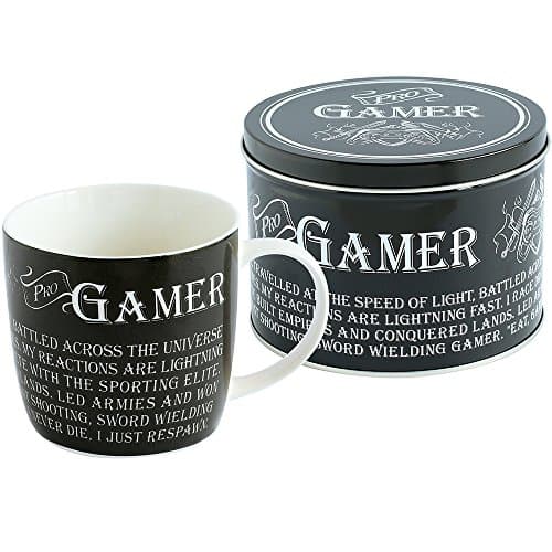 Image of Arora Ultimate Gift for Man 8849 Gamer Mug in a Tin, Stainless Steel