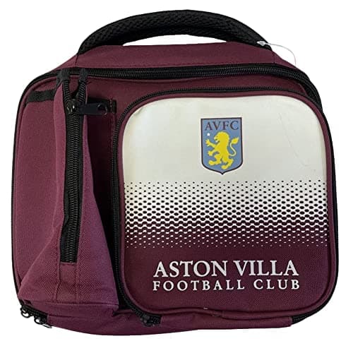 Image of Aston Villa FC Fade Lunch Bag (One Size) (Maroon/White)