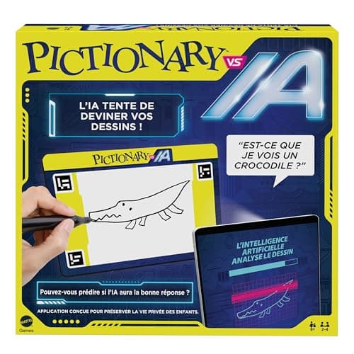 Image of Mattel Games - Pictionary vs IA-Jeu familial utilisant l'intelligence artificielle HYH76