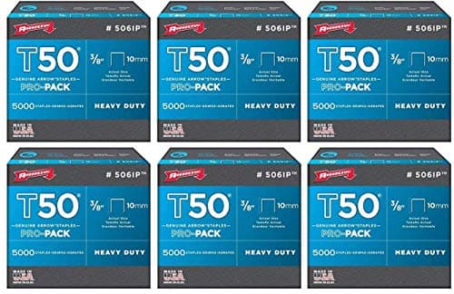 Image of Arrow ARRT5038IP T50 Staples 10mm (3/8in) Bulk Pack 5000