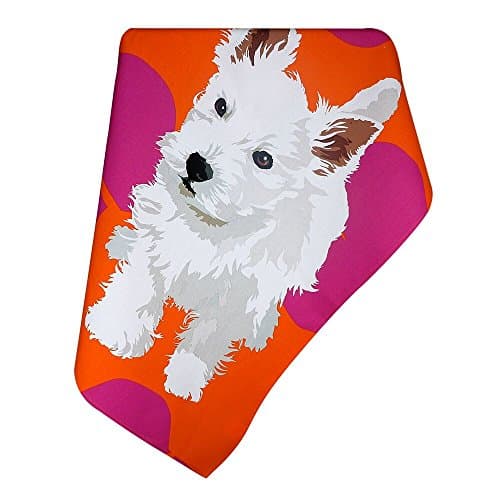 Image of Leslie Gerry - Westie Dog Tea Towel