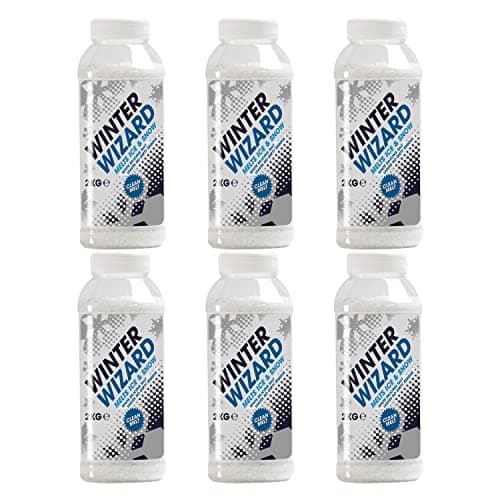 Image of Winter Wizard Clean Melt De-Icer Shaker Tub 2KG - Pack of 6 - for Clearing and De-Icing Steps Paths and Driveways of Ice and Snow Cleaner Than Grit Faster Than Rock Salt