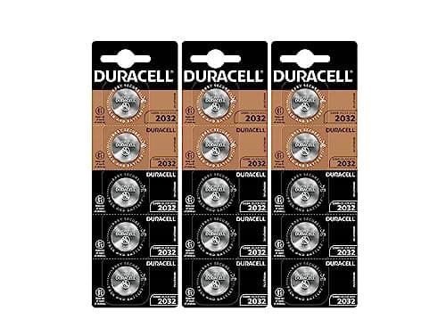 Image of 15 x Duracell CR 2032 (3 Blister Packs of 5 Batteries) 15 Batteries (DL/CR2032)