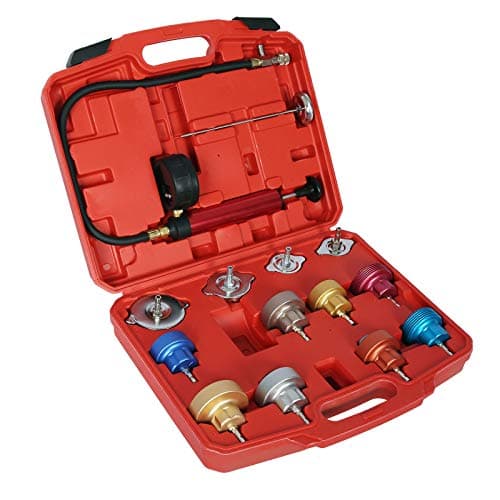 Image of WilTec 14pc. Universal Cooling System Tester Set for Various Car Models