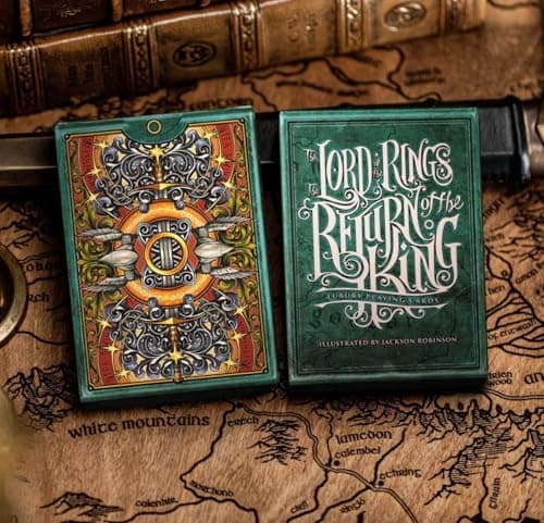 Image of JP GAMES LTD Lord Of The Rings: Return of the King by Jackson Robinson, Kings Wild Project, Adult 14+, Collectible Poker Deck