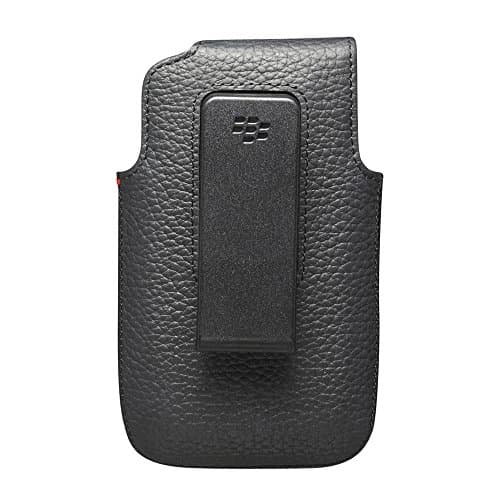 Image of BlackBerry Bold 9790 Leather Holster - Black - ACC-41815-201