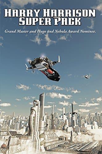 Image of Harry Harrison Super Pack: Deathworld; Deathworld 2; Planet of The Damned; The Stainless Steel Rat and The Misplaced Battleship; The K-Factor; The Velvet ... Shop (Positronic Super Pack Series Book 10)