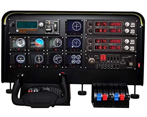 Image of Meza Mount Flight Hero -Simulator Cockpit Panel Compatible with Logitech and Saitek(not Include Game-Device)
