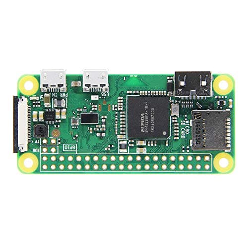 Image of Raspberry Pi Zero W (Wireless) (2017 model) - Raspberry Pi - Single-Board Computer - Wi-Fi, Bluetooth - 802.11n