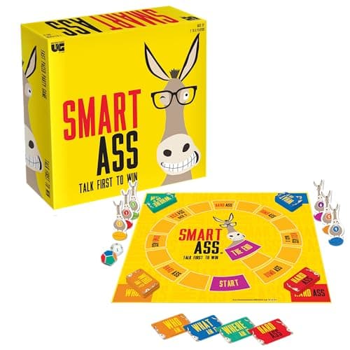 Image of Smart Ass Box-01360 Board Game, Yellow