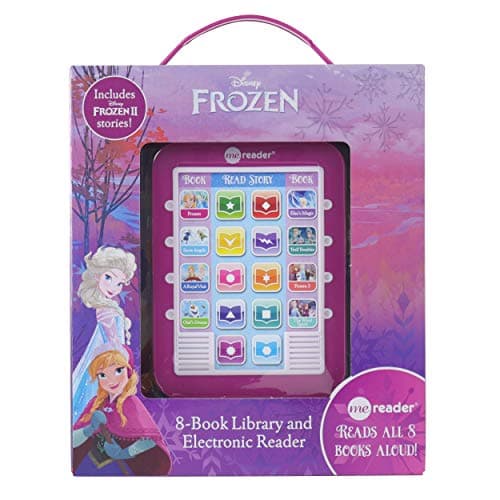 Image of Disney Frozen and Frozen 2 Elsa, Anna, Olaf, and More! - Me Reader Electronic Reader and 8-Sound Book Library - PI Kids