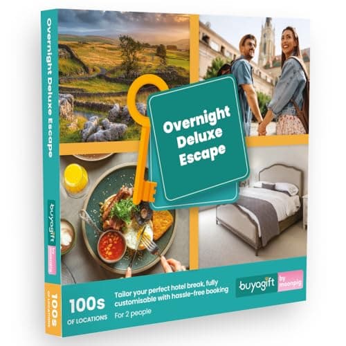 Image of Buyagift Overnight Deluxe Escape for Two People with Breakfast Options Across the UK and Europe - Premium Short Break Gift Experience