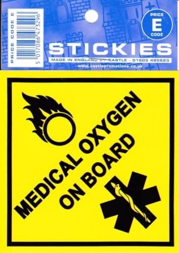 Image of Castle Promotions Medical Oxygen On Board