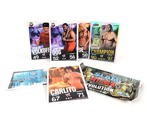 Image of Slam Attax WWE Evolution Card Booster Packet