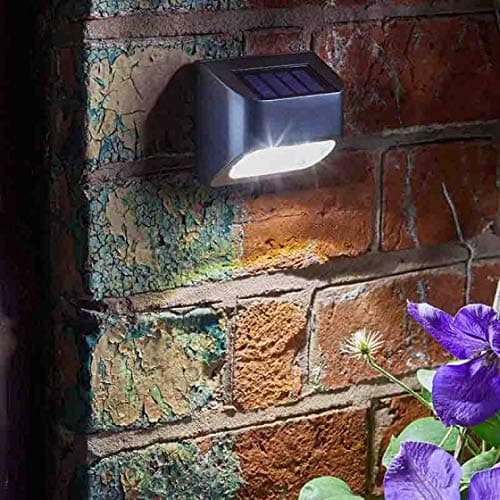Image of Smart Solar Premium Wall Fence & Post Light 10 Lumen Output