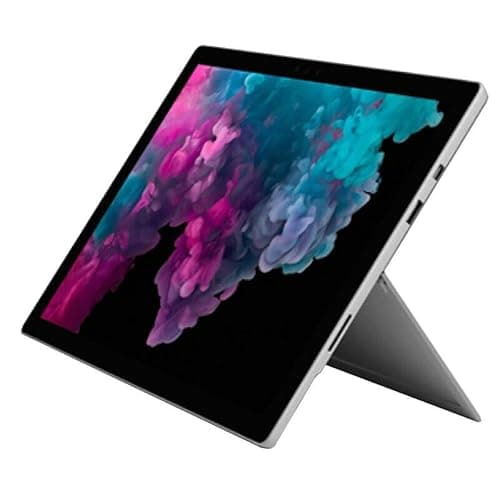 Image of 2018 Microsoft Surface Pro 6 with Intel Core i5-8250U (12.3-inch, 8GB RAM, 256GB SSD) Platinum (Renewed)