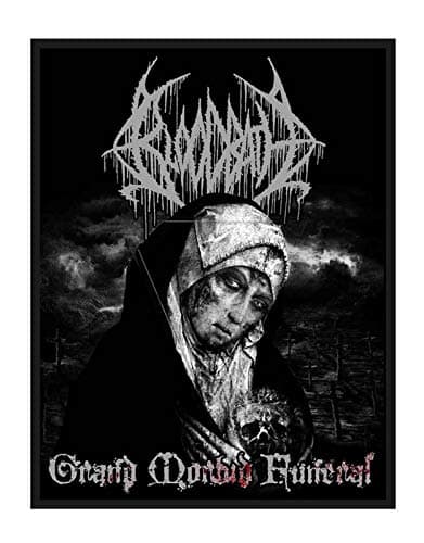 Image of Bloodbath - Grand Morbid Funeral Patch 8cm x 10cm