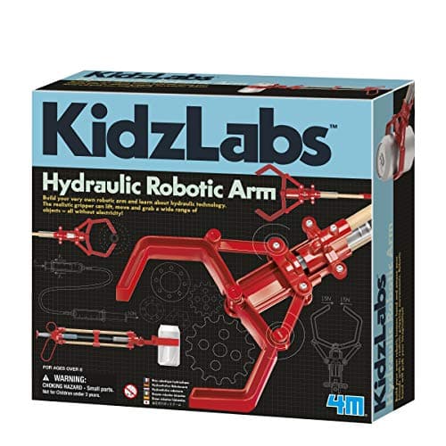 Image of 4M Hydraulic Robot Arm Kids Science Kit, Model:4106