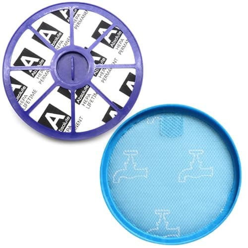 Image of CLKE Pre & Post Hepa Motor Filter Kit, for Dyson DC19 T2 DC20 DC21 DC29, HEPA Filter Kit, Cylinder Vacuum Hoover Cleaner Alternative to 917819-01
