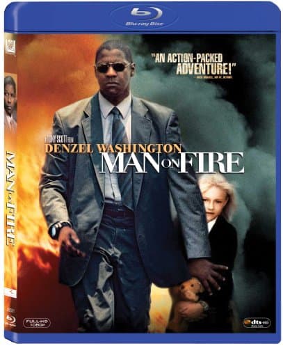 Image of Christopher Walken, Dakota Fanning, Denzel Washington - MAN ON FIRE (1 Blu-ray)