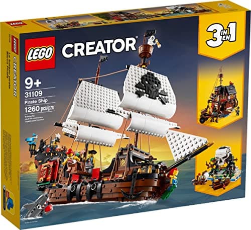 Image of LEGO 31109 Creator 3in1 Pirate , Inn & Skull Island Toy Set
