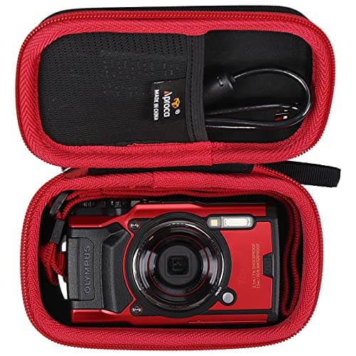 Image of Aproca Hard Storage Travel Case, for Olympus Tough TG-6 Waterproof Camera and Accessories