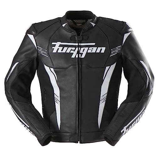 Image of Furygan Mens Pro One Jacket, Black-white, L UK