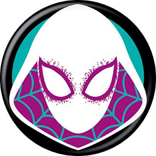 Image of Spider-Gwen Costume Mask Button