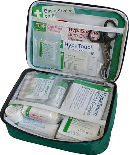 Image of Safety First Aid Group First Aid Kit in Nylon Case BS 8599 Compliant, Small Fully Stocked