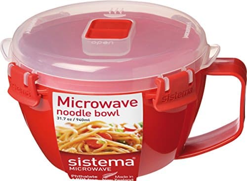Image of Sistema Microwave -SI1109 Red 940 ml