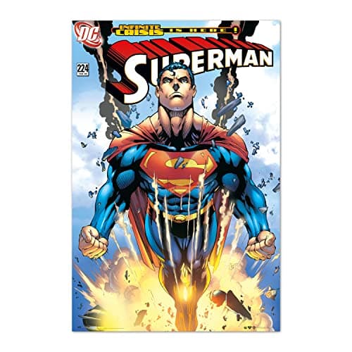 Image of Grupo Erik Poster DC Comics Superman Infinite Crisis Is Here! - 36 x 24 inches / 91.5 x 61 cm - Shipped Rolled Up - Cool Posters, Art Poster, Wall Posters & Prints