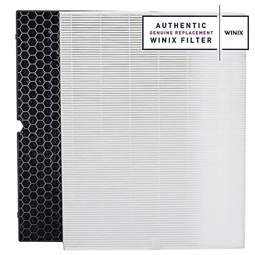Image of Genuine Winix 116130 Replacement Filter H for 5500-2 Air Purifier , 16.25"L x 12.5"W x 1.5"Th, White, Packaging May Vary