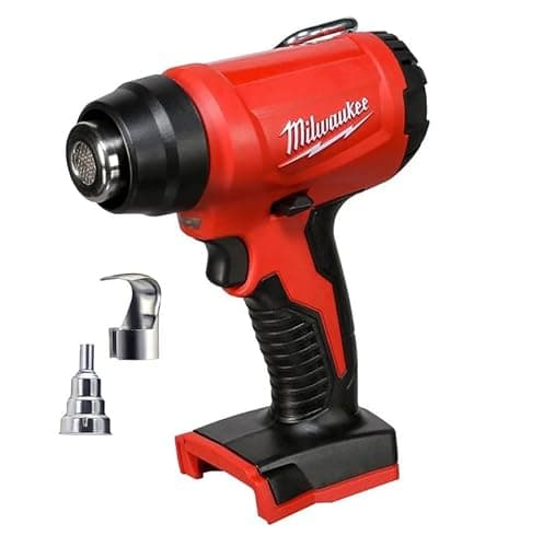 Image of Milwaukee M18 BHG-0 Cordless Heat Gun 18V Bare Unit, RED