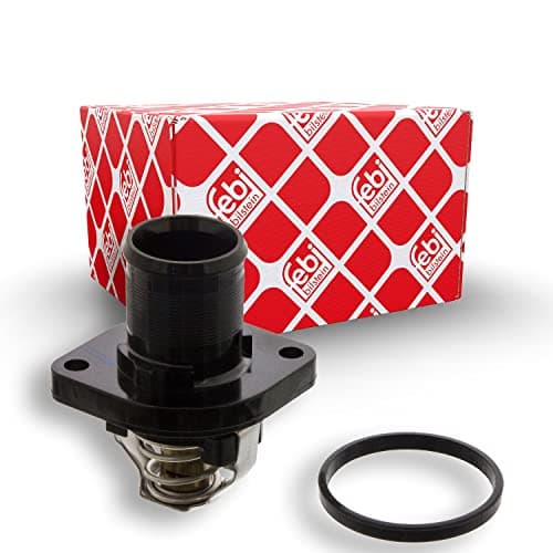 Image of febi bilstein 22057 Thermostat with gasket, pack of one