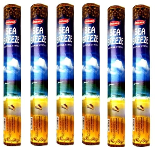 Image of Krishan Incense Sea Breeze Incense Stick Perfume Fragrance Aroma 120 Joss Sticks