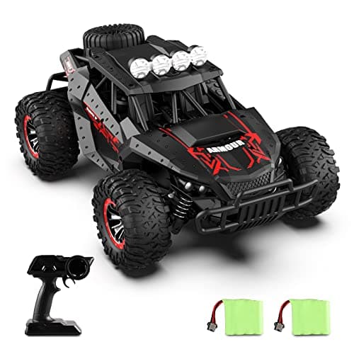 Image of Remote Control Car for Kids 2.4Ghz Rechargeable Batteries 70 mins Play Time, 25 Km/h Monster Truck 1:16 Off-road All-terrains Hobby RC Car Professional Gift for Kids