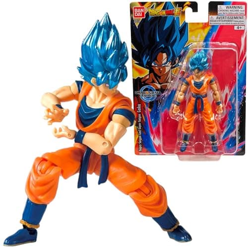 Image of Dragon Ball Super Evolve 5″ Action Figure – Super Saiyan Blue Goku (Bandai) – Authentic, Fully Articulated Anime Collectible