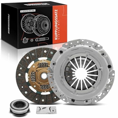 Image of Frankberg Clutch Kit with Release bearing Compatible with Golf VI Cabriolet 517 1.6L 2011-2016 Pa.ssat 362 1.6L 2010-2014 Oct.avia II 1Z3 1.6L 2009-2013 Replace# 02A141165G