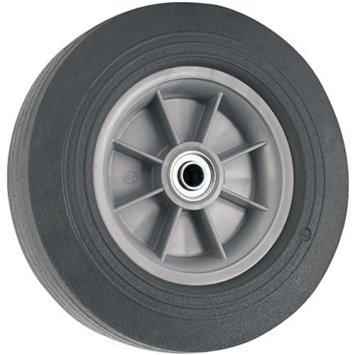 Image of Titan 10" Flat-Proof Solid Rubber Wheel, 300-lb. Capacity, Black