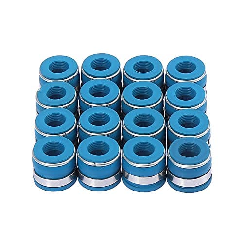Image of X AUTOHAUX 16pcs Valve Stem Seals 11/32" Engine Valve Oil Stem