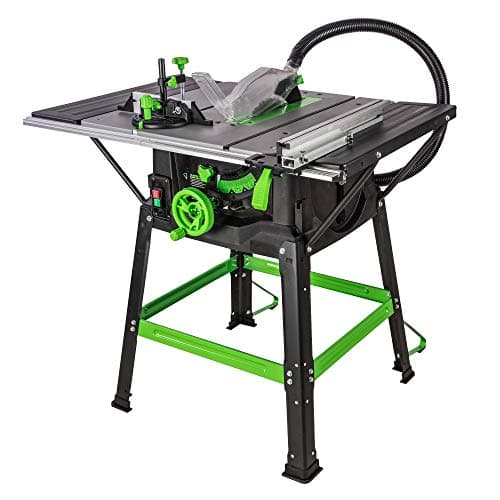 Image of Evolution Power Tools Fury 5-S Table Saw, Multi-Material Multi-Purpose & Portable, Cuts Wood, Metal, Plastic & More, Bench Saw, 3 Year Warranty Included & TCT Blade 255 mm (230 V, 1500W)
