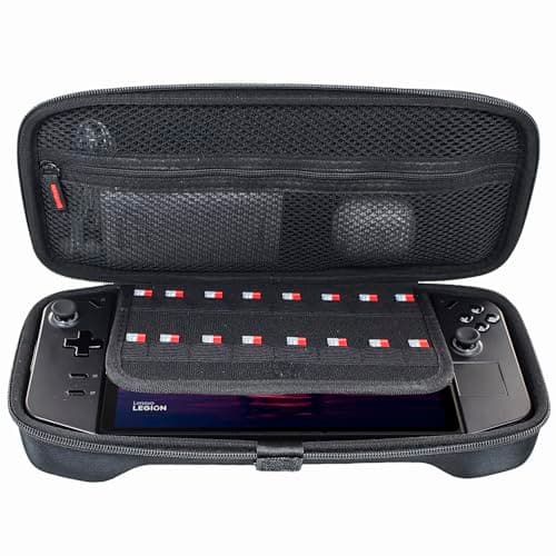 Image of YIIWAY Hard Travel Case Compatible with Lenovo Legion Go / Legion Go S Handheld Gaming Console, Case Only - Black YC84006