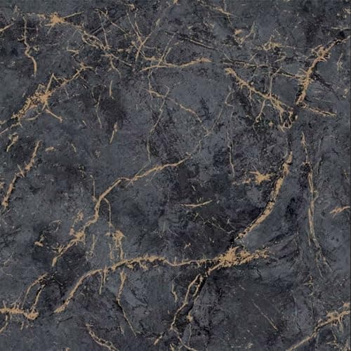 Image of SOPHIE LAURENCE Black Gold Marble Wallpaper for Living Room Metallic Textured Vinyl Paste The Wall Heavy Weight