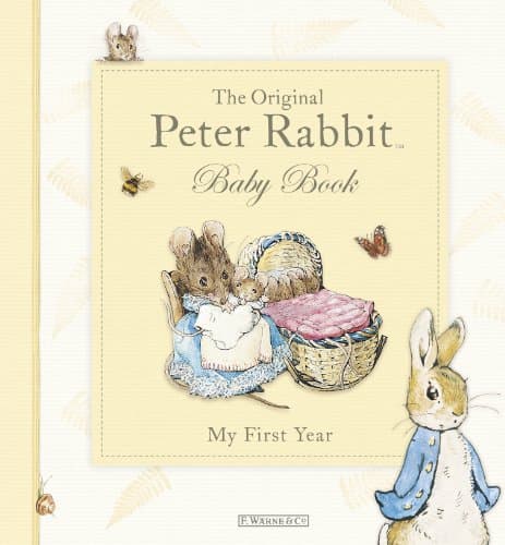 Image of The Original Peter Rabbit Baby Book - My First Year