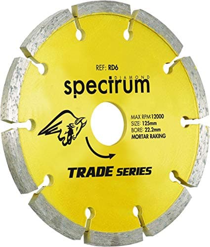 Image of OX Spectrum Premium Diamond Blade - Mortar Raking - 115/22.23mm